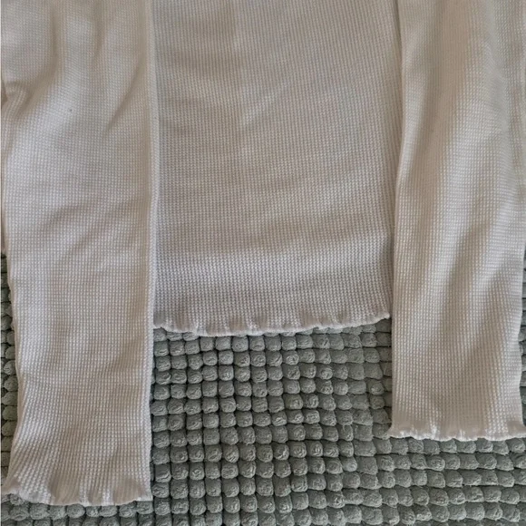 We The Free Women's White Long Sleeve Tee - Picture 5 of 6